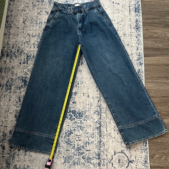 Habitual Women's High-Waist Pleated Wide-Leg Jeans - Picture 6 of 6